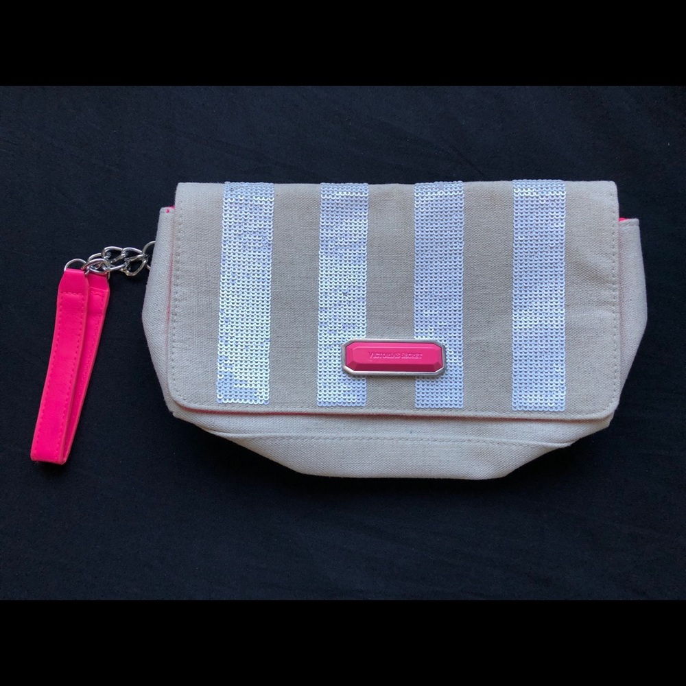 Victoria’s Secret Striped Clutch